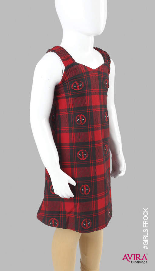 Photo 1 of 3 - Girls Button Frock Cute and Fancy Look for Babies | Avira Clothings