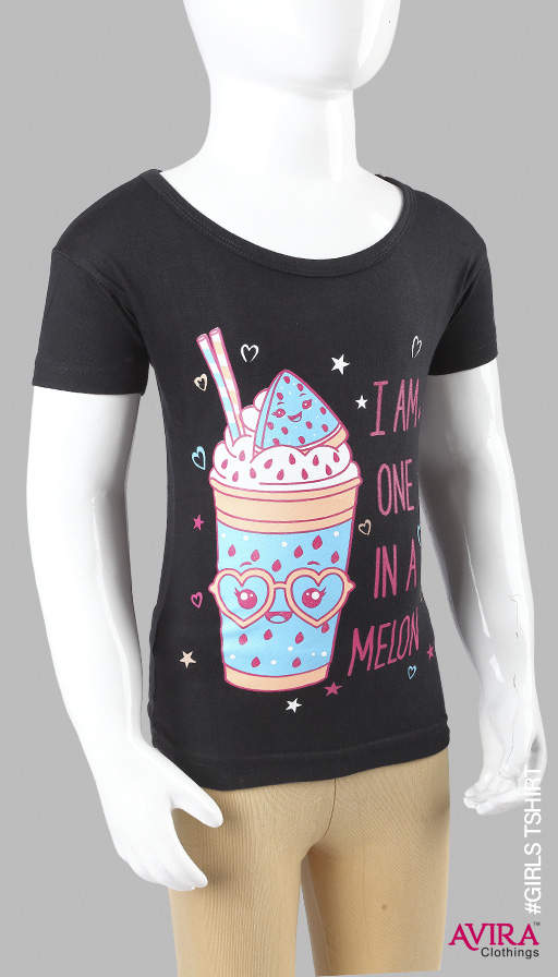 Photo 1 of 3 - Trendy Graphic T-Shirts for Girls | Comfortable & Durable | Avira Clothings