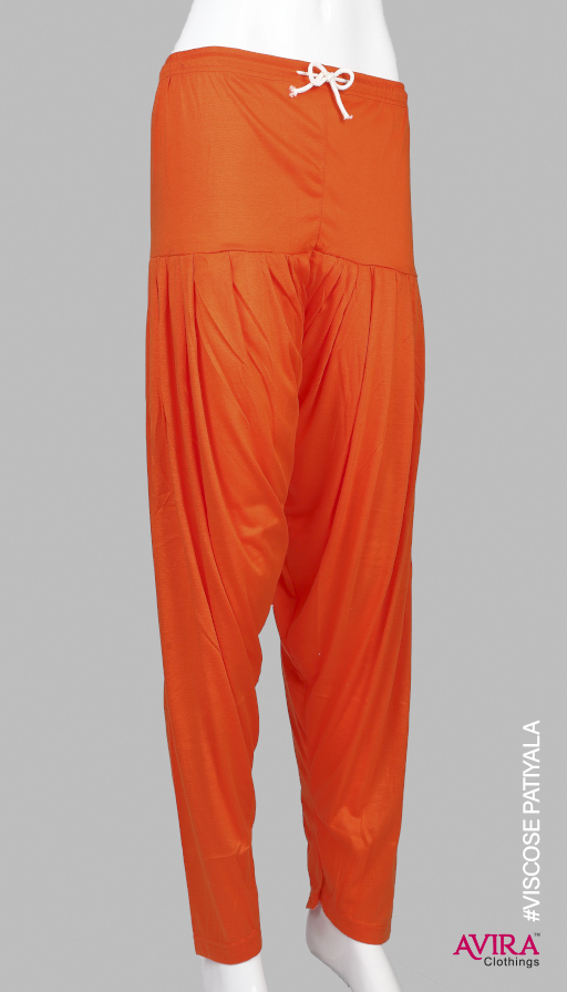 Photo 2 of 4 - Viscose Patiala Salwar: Comfortable & Stylish Bottom Wear for Women | Avira Clothings
