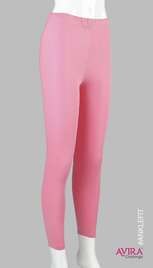Photo 2 of 3 - Premium Cotton Ankle Leggings - Soft, Stylish & Comfy Pants | Avira Clothings