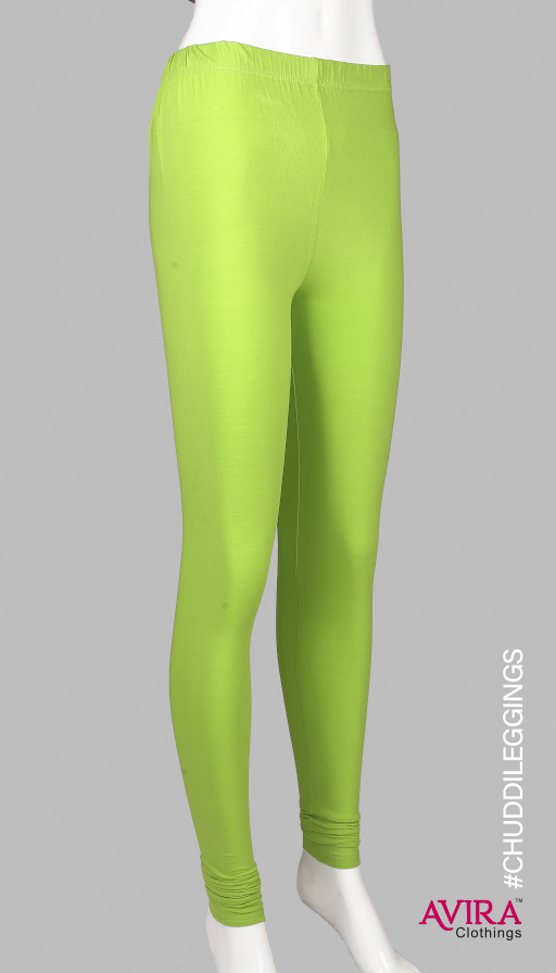Photo 1 of 3 - Avira Women's Stretchable Chudidar Leggings - Ethnic Bottom Wear | Avira Clothings