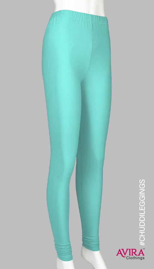 Photo 2 of 3 - Avira Women's Stretchable Chudidar Leggings - Ethnic Bottom Wear | Avira Clothings