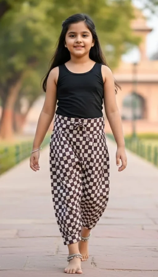 Photo 1 of 1 - Girls Printed Patiala | Avira Clothings